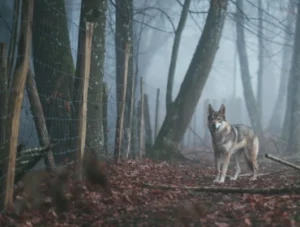 wolfwerende afrastering